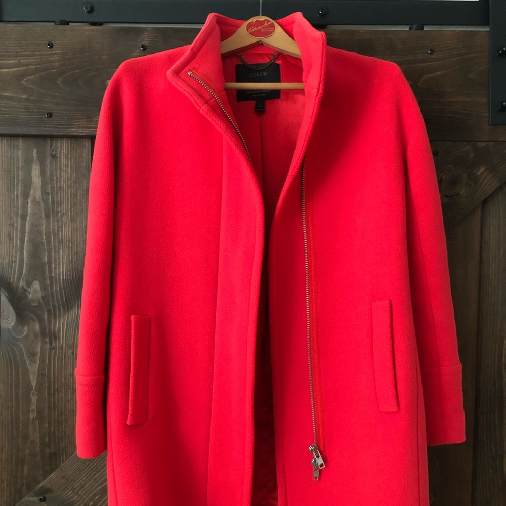 Bright J Crew Coat size 4